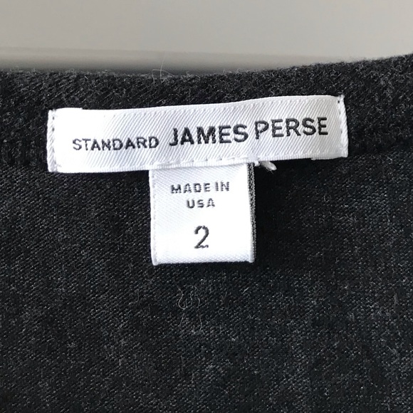 James Perse Charcoal Draped stretch-jersey mini dress - Picture 4 of 6